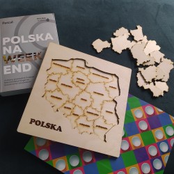 puzzle Polska (mapa z województwami)
