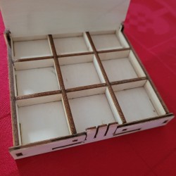 gra kółko i krzyżyk personalizowane w pudełku