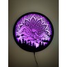 Mandala podświetlana lampka