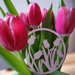 zawieszka tulipany