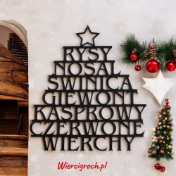 choinka tatrzańska wersja 2