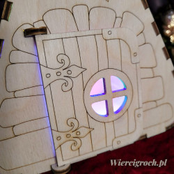 Pejzaż świąteczny trójkątny