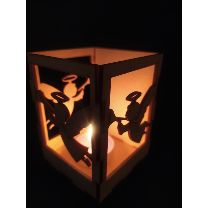 lampion z aniołkiem